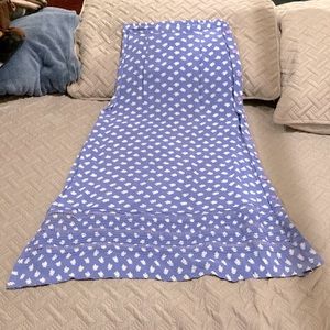 April Cornell- size XS long Rayon side button down skirt